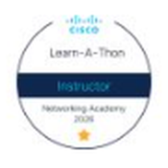 Selo Cisco Networking Academy Learn-A-Thon 2026 — Instructor